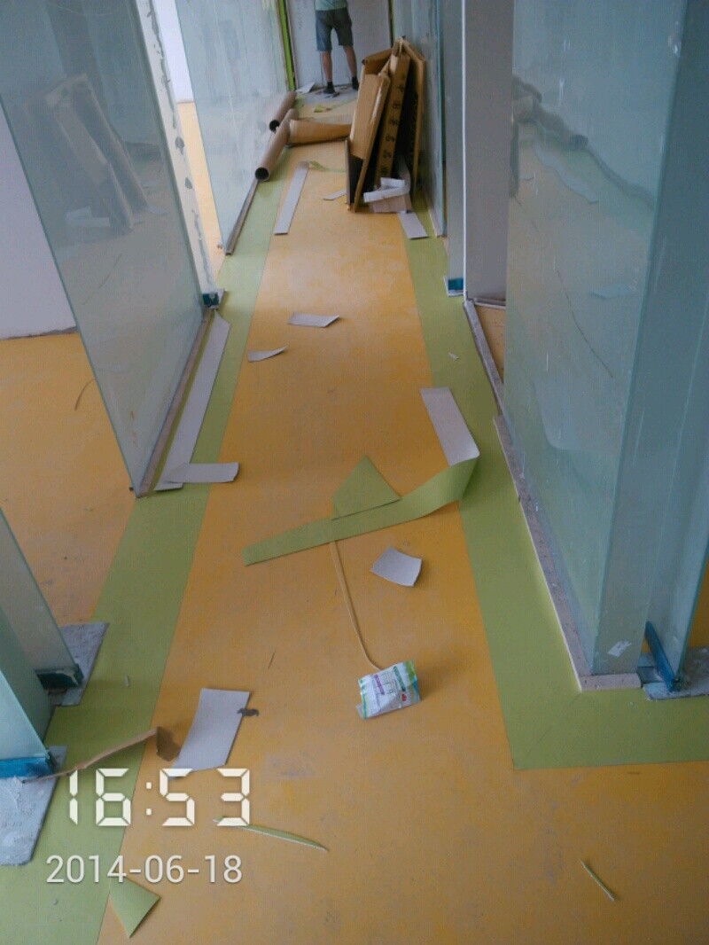 心诺学培训中心pvc地板胶
