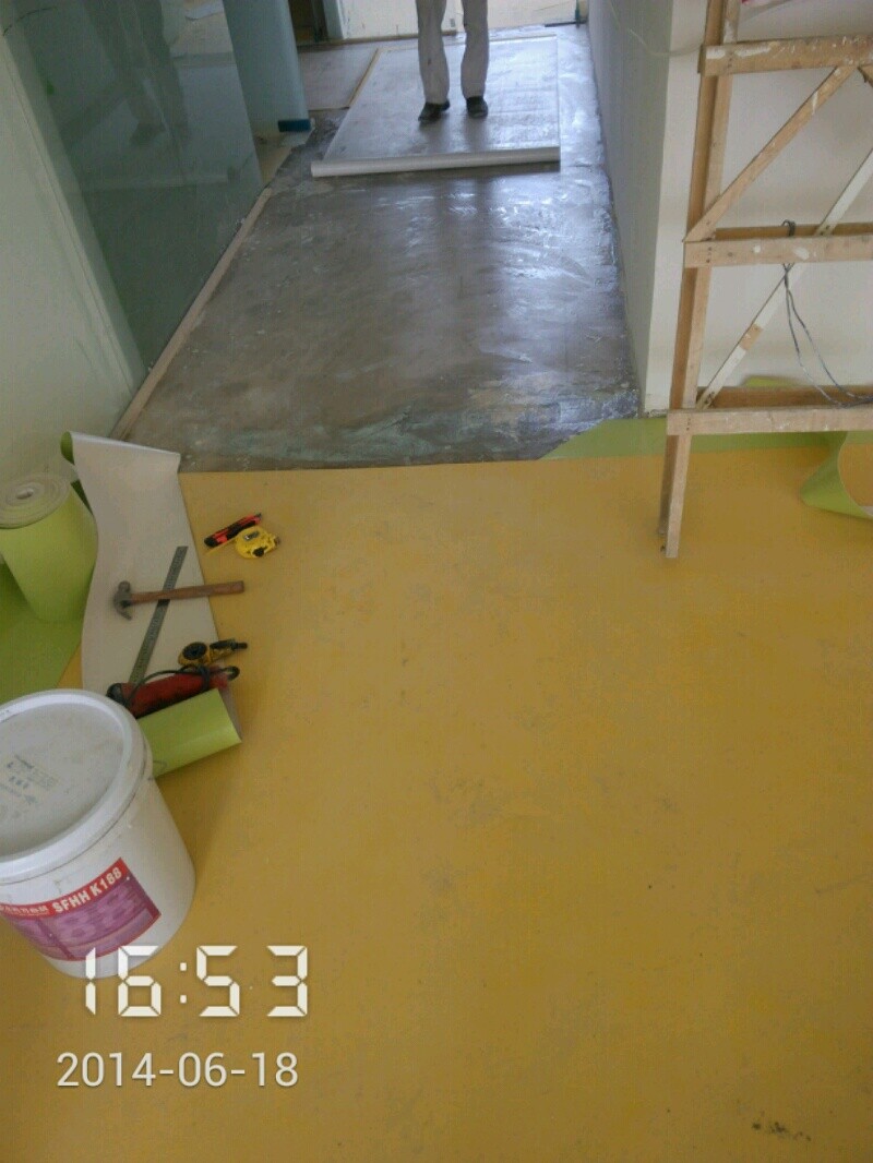 心诺学培训中心pvc地板胶