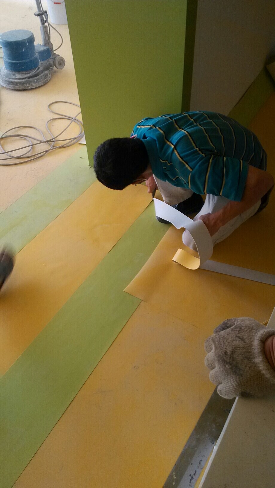 心诺学培训中心pvc地板胶