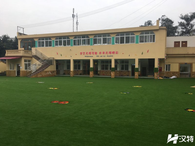 温江爱立方幼儿园PVC地板胶(4000平方)